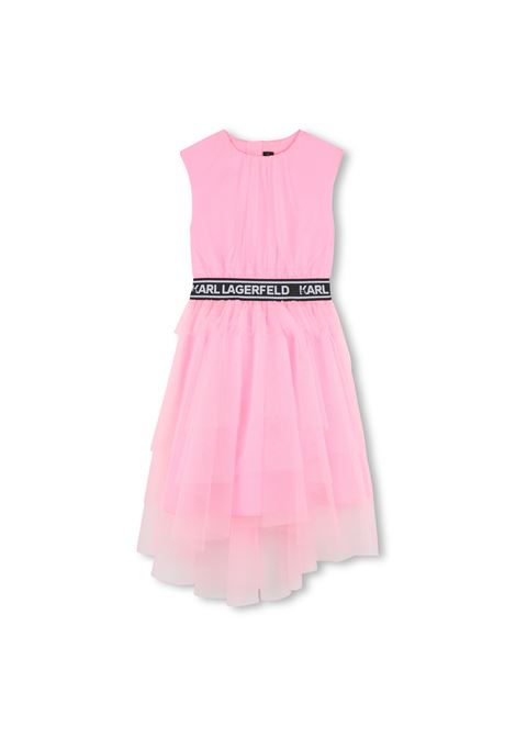 Abito con logo KARL LAGERFELD KIDS | Z31147462